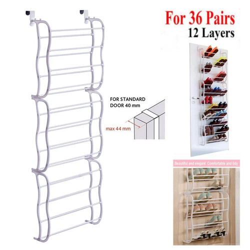 White over door - shoe, rack
